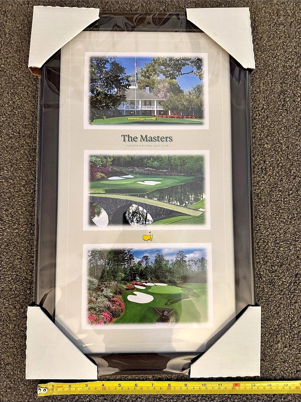 The Masters Augusta National Golf Club Triple Photo Framed Print